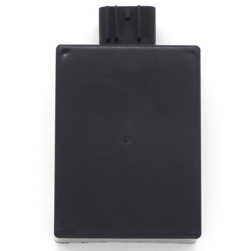 Black CDI ignition control module housing, top-mounted connector