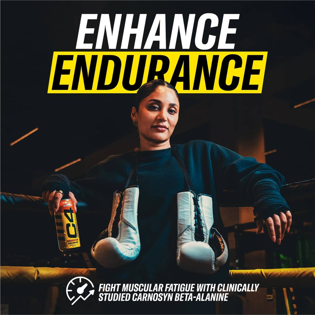 C4 Performance energy drink can - Enhance Endurance, zero sugar