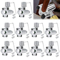 10-pack silver bullet piercing valves with piercing needle and two-piece clamp