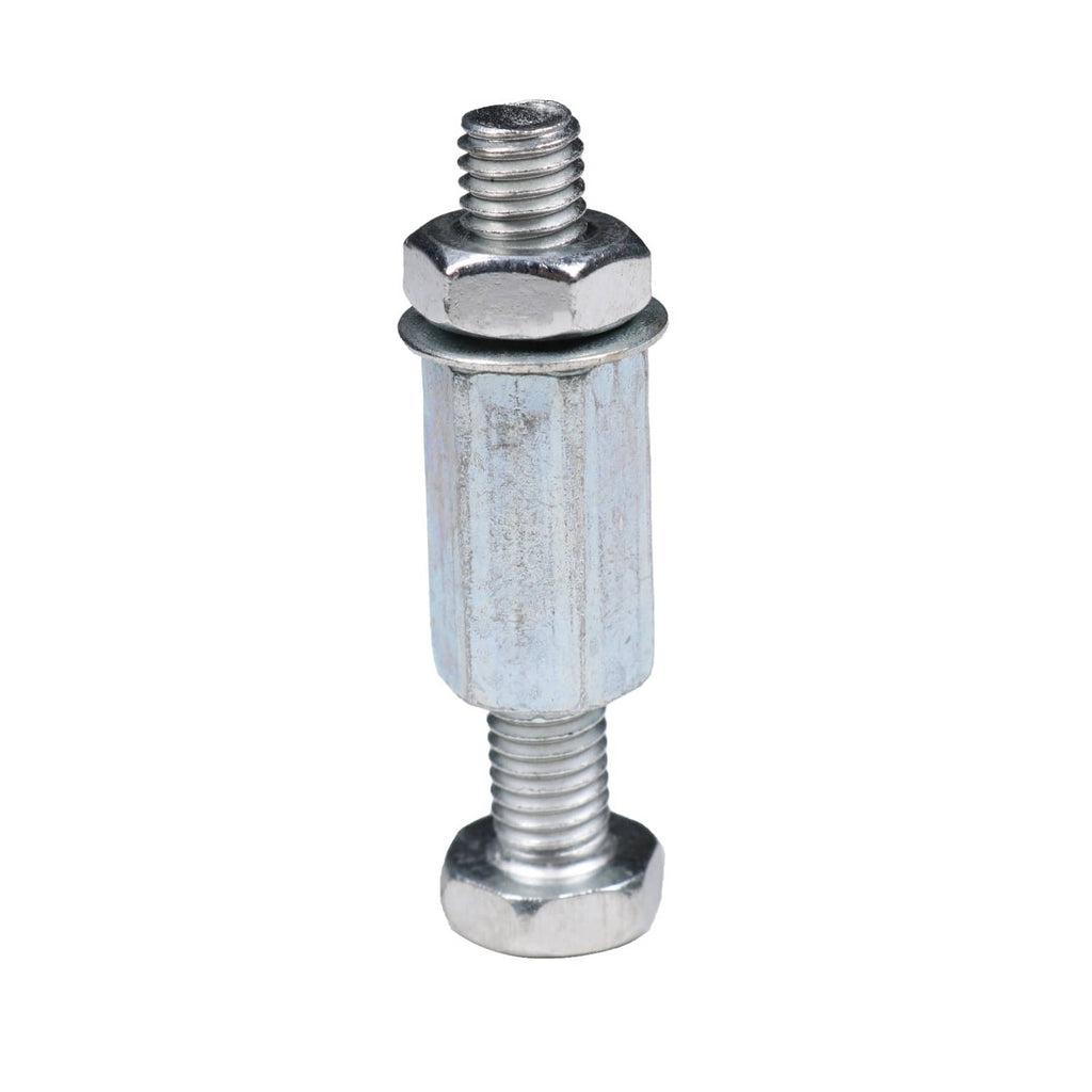 Flywheel puller center bolt with threaded shank and hex head