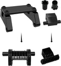 Black metal drive toggle and clevis mount hardware kit with brackets and bushings