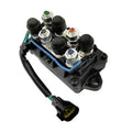 Boat tilt-trim power relay module with terminal posts and wiring connector