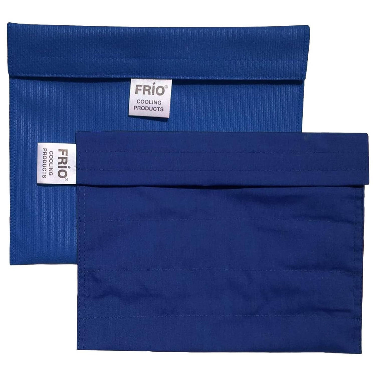 FRIO blue cooling wallet shown folded in two sections