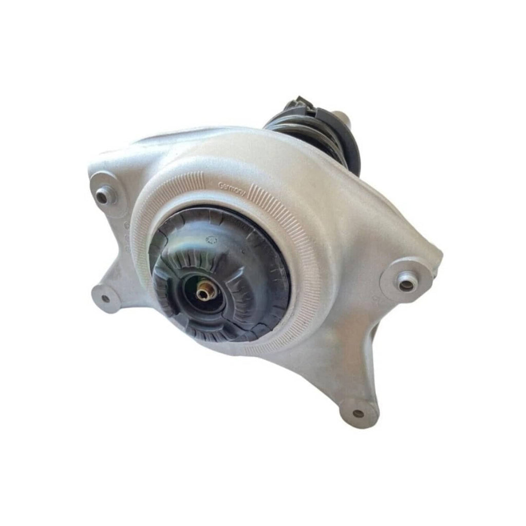 Front shock strut top mount assembly with silver housing and center bearing