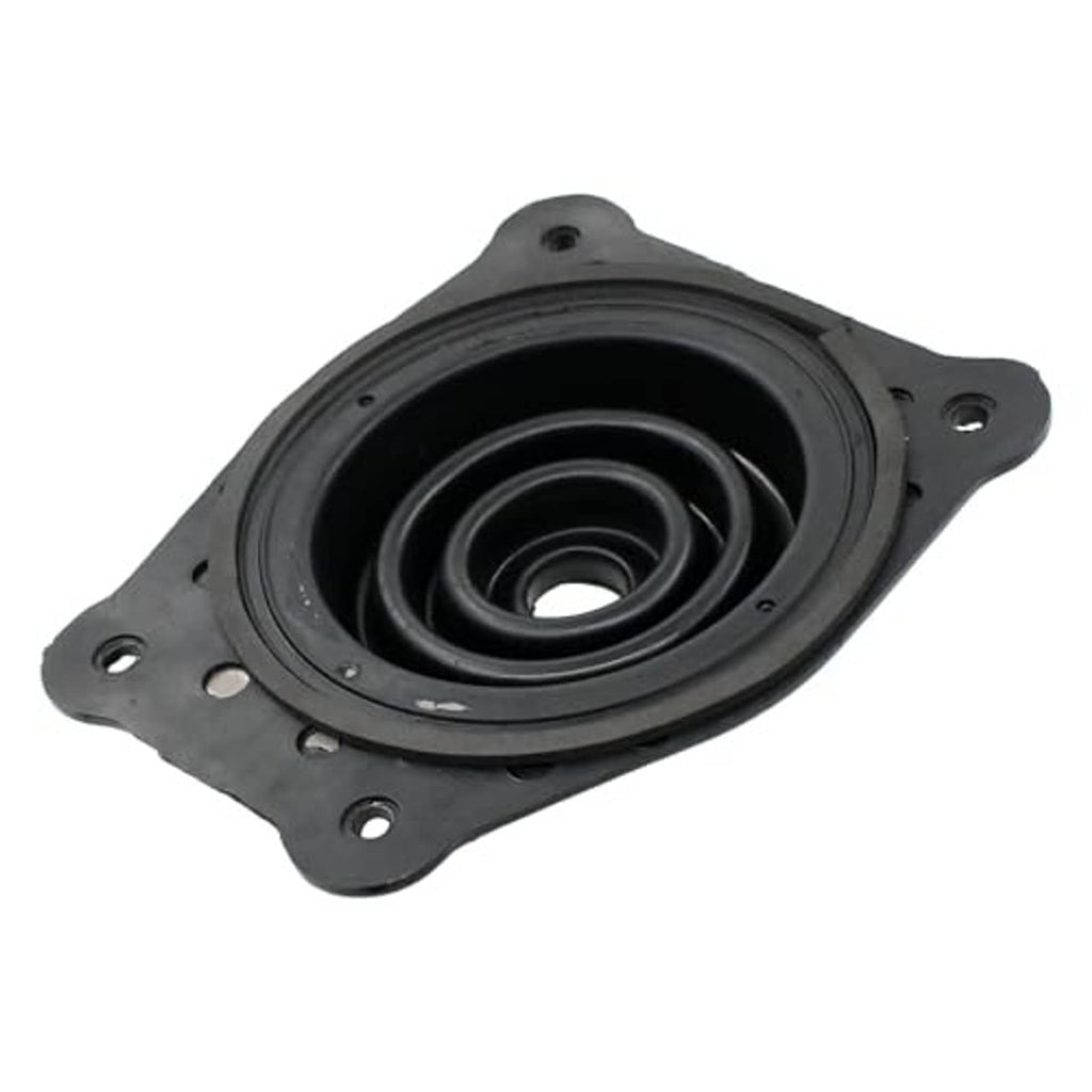 Black rubber shift boot insulator bushing with layered seals and round center