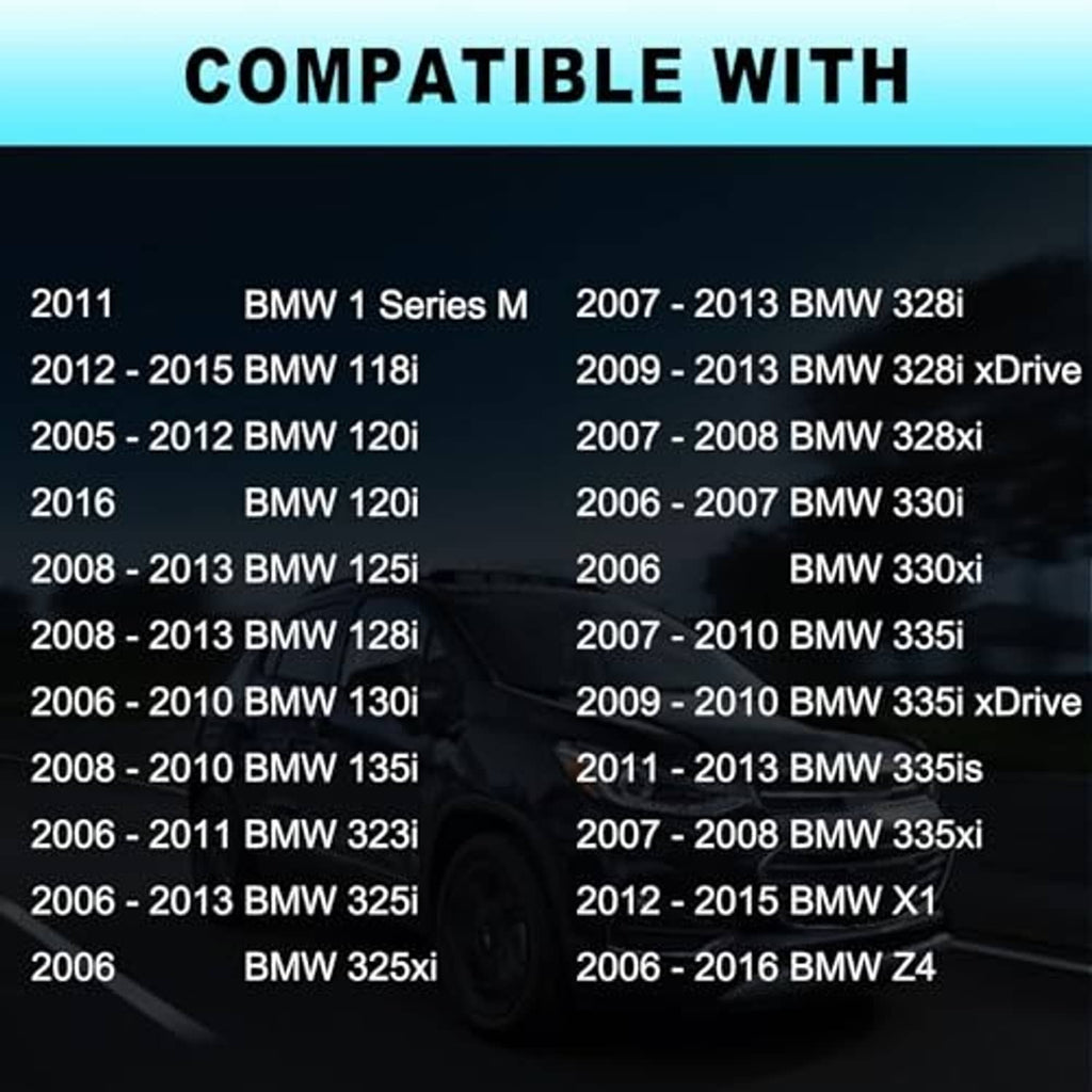 Compatible vehicle years list for engine coolant reservoir tank fitment