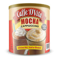 Caffe D’Vita mocha cappuccino mix instant drink can with front label