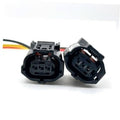 Camshaft sensor connector pigtail plug, two-mate ports shown with multi-color wires