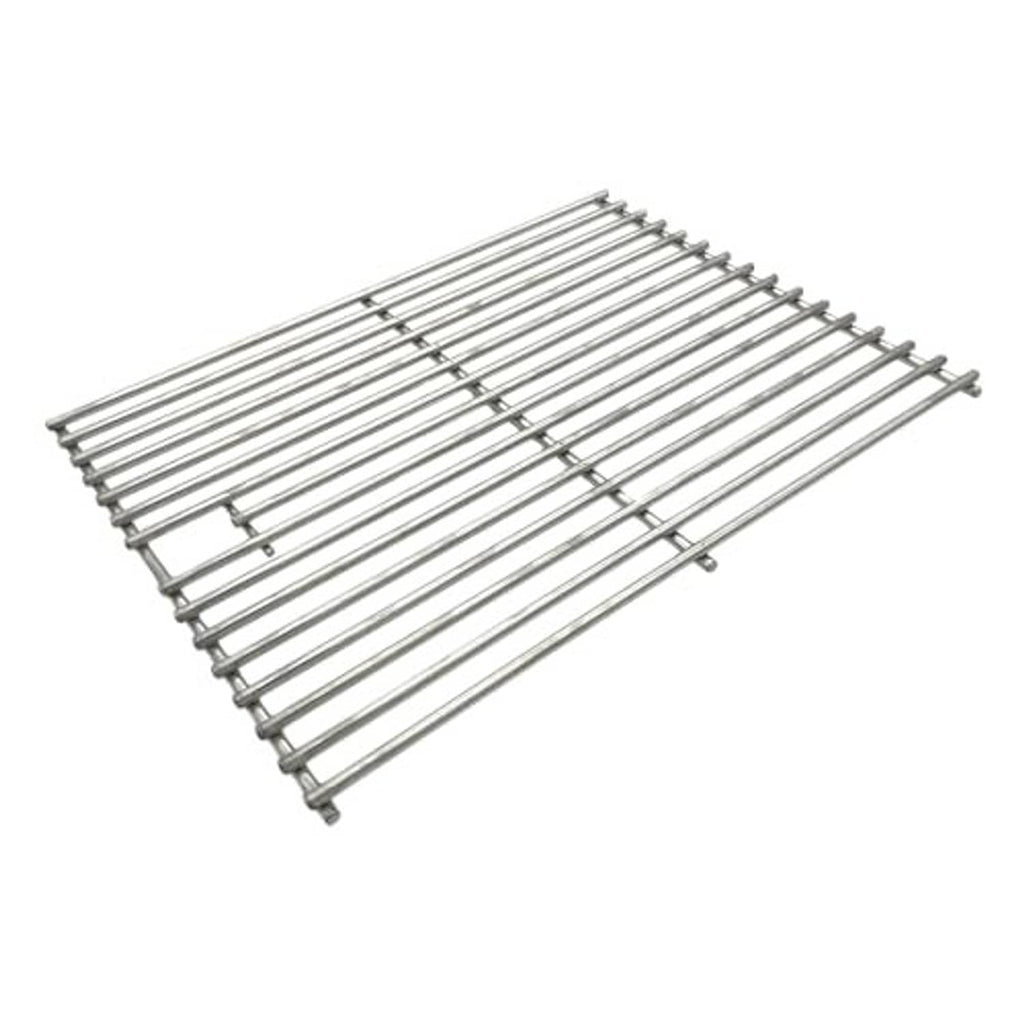 Stainless steel grill cooking grate, flat wire rack with repeating parallel bars