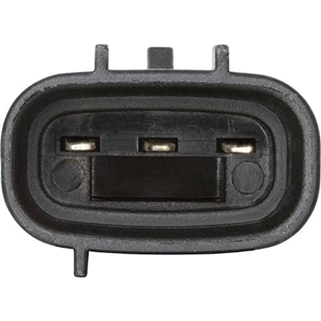 Camshaft position sensor electrical connector with three metal terminals