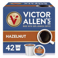 Hazelnut flavored single-serve coffee pods box, 42 count, 100% Arabica