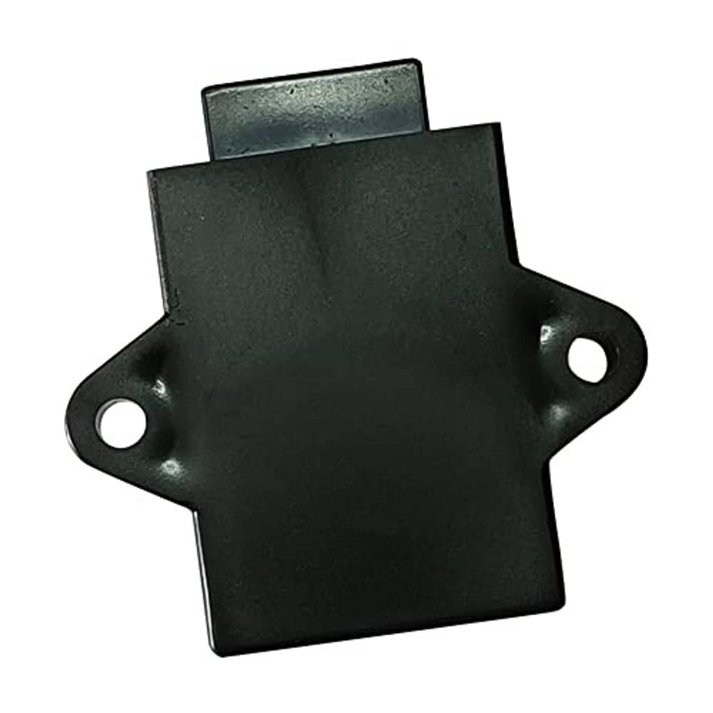 Motorcycle ignition module CDI unit with mounting bracket, black housing