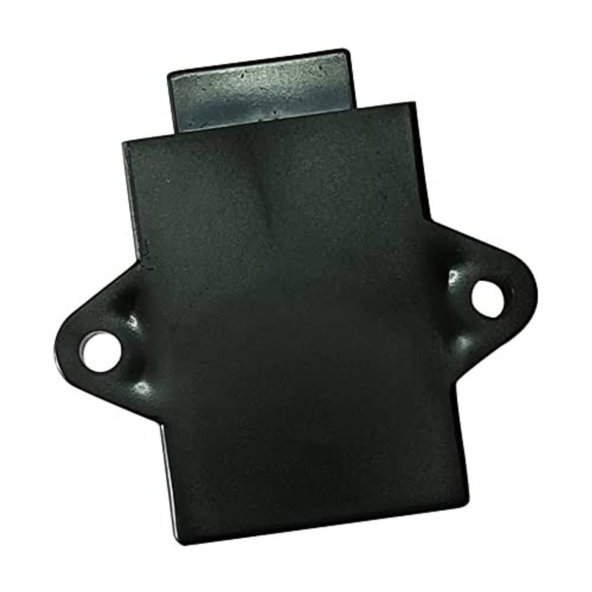 Motorcycle ignition module CDI unit with mounting bracket, black housing