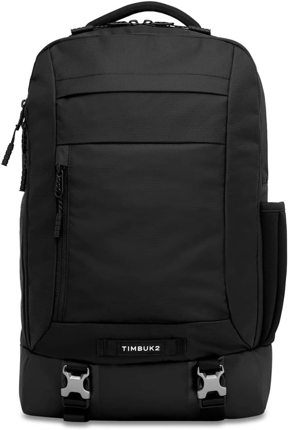 Black Authority laptop backpack with front organizer panel and top carry handle