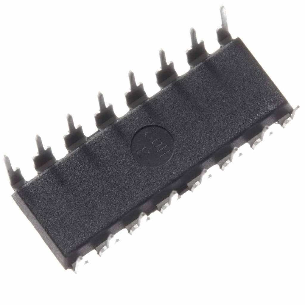 LM13700N dual op transconductance amplifier IC, black DIP16 with visible pin rows