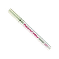 Silver fine-point paint marker with clear cap