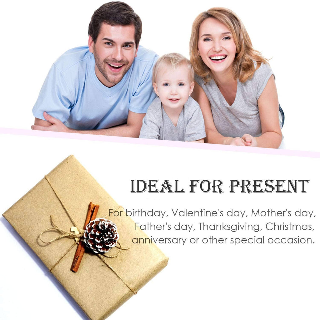 Boar bristle hair brush gift packaging with ribbon bow