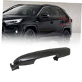 Dark exterior rear door handle for left driver or right passenger, matte finish