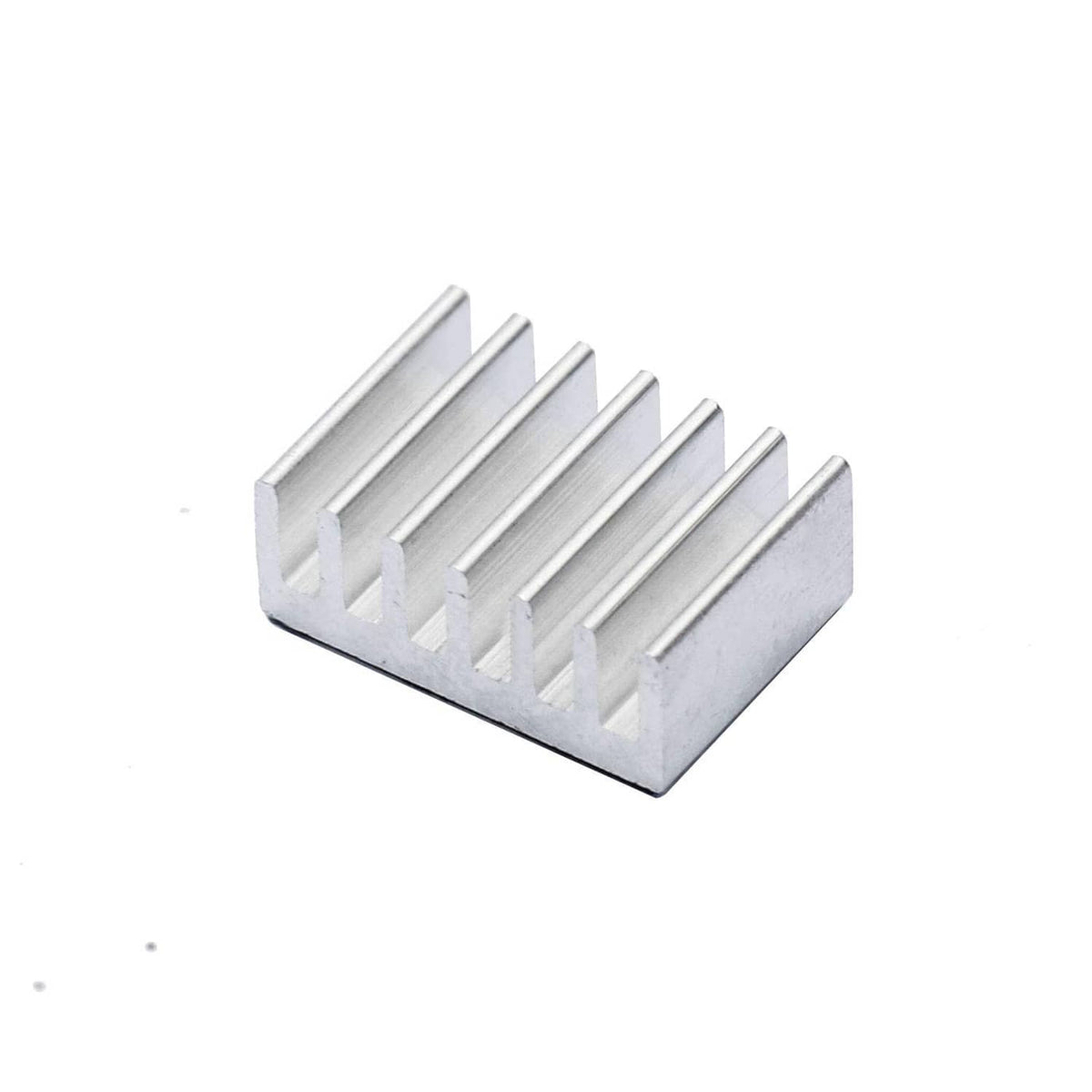 Single aluminum fin heatsink with ridges for Raspberry Pi 4