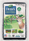 Deer-X protective garden netting, 7 ft x 100 ft roll, dark gray mesh