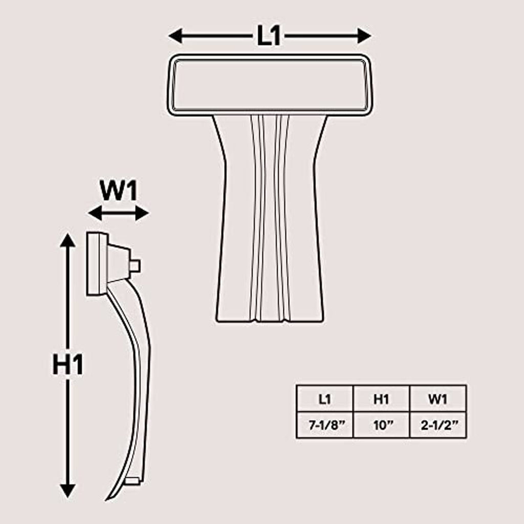 LED third brake light replacement size diagram with L1, H1, and W1 measurements