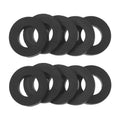 10 black O-ring gaskets for propane tank adapter