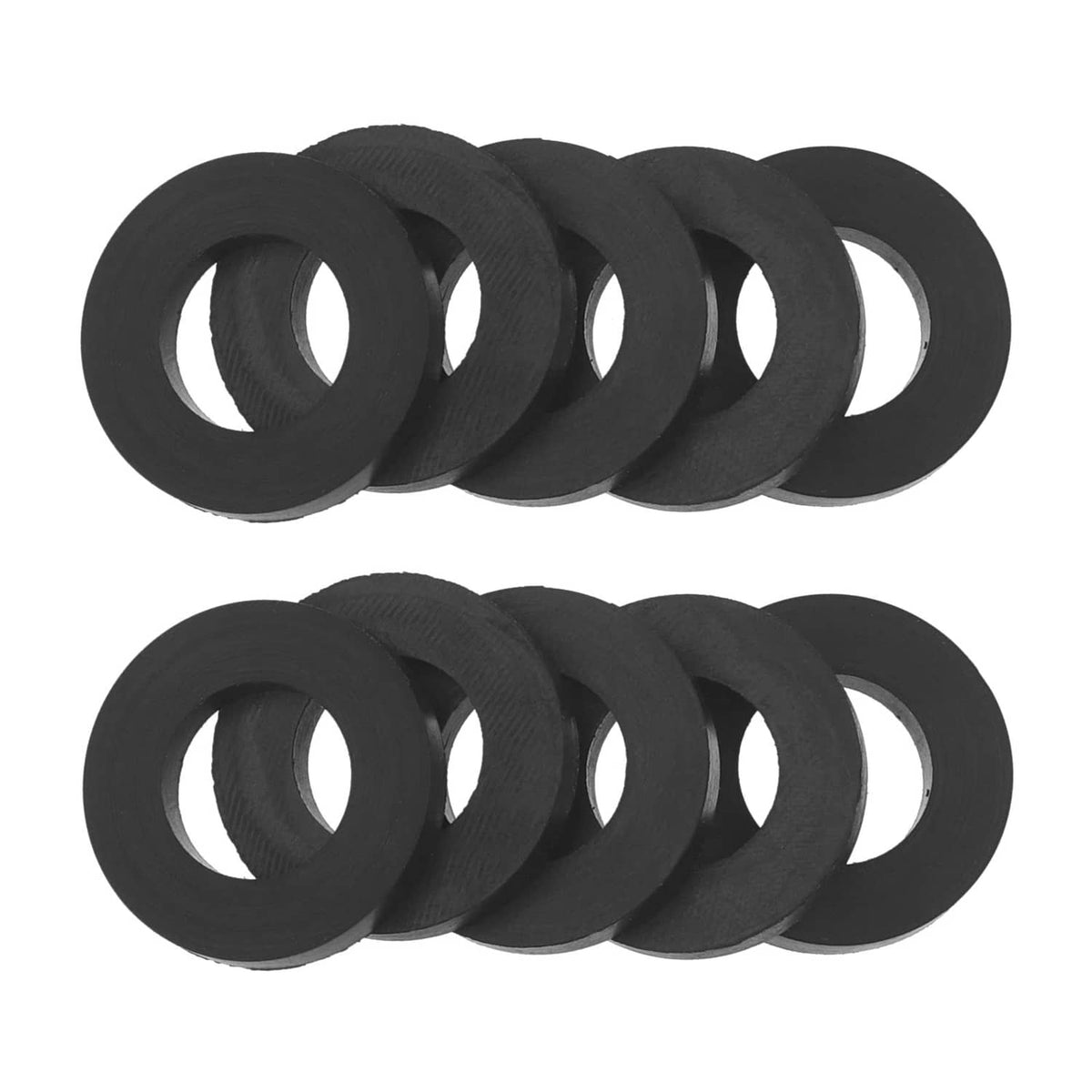 10 black O-ring gaskets for propane tank adapter