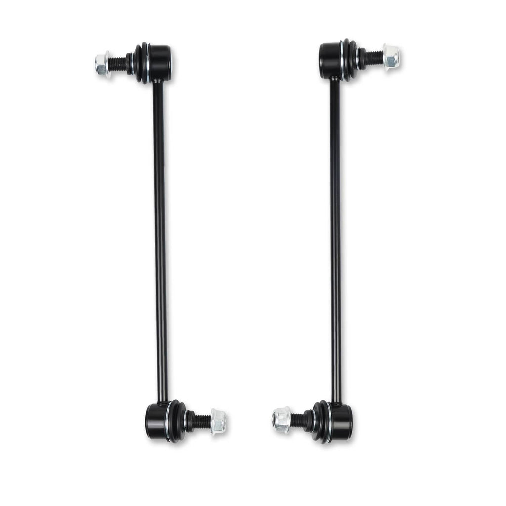 Front suspension linkage rods with black bars and ball-joint ends, hardware included