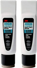 White all-in-one small hole repair applicator tool with black label and cap