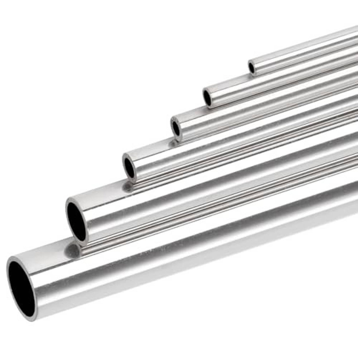 304 stainless steel round tube sections, straight seamless pipe, multiple lengths