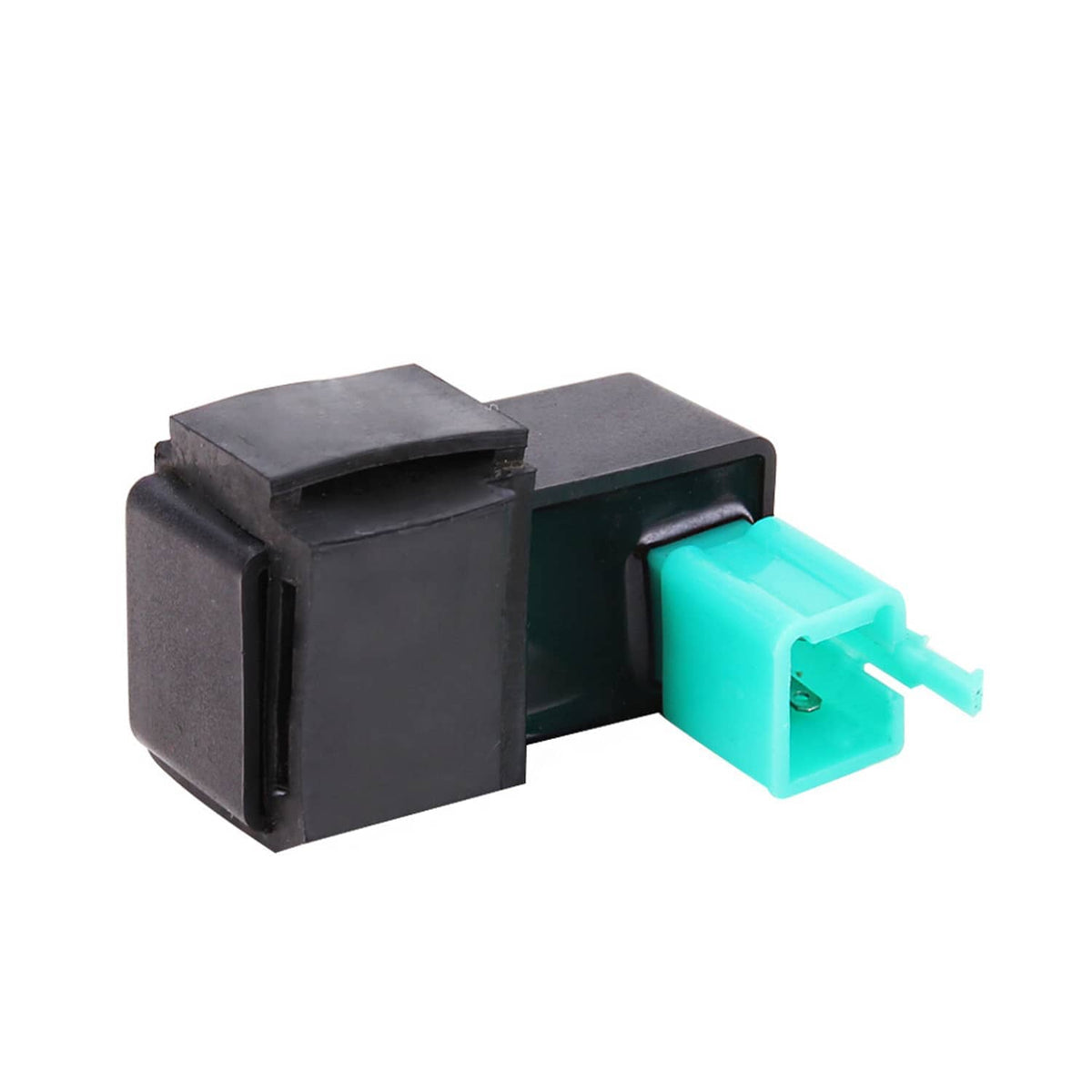 5-pin AC CDI ignition unit box with black housing and teal electrical connector