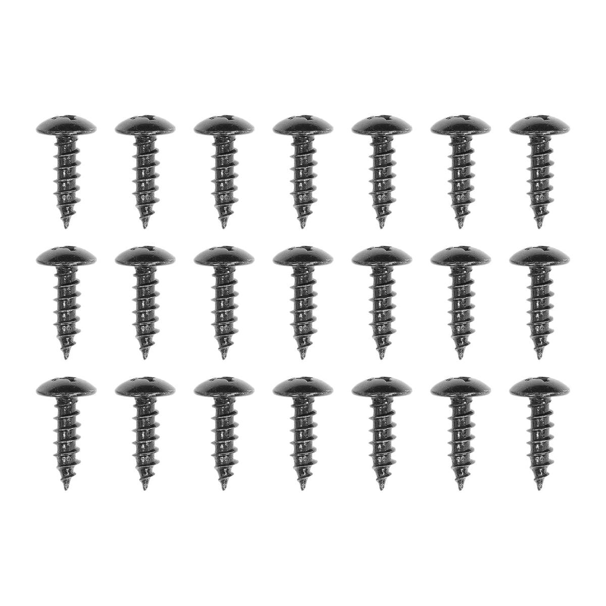 Metal screws for golf cart fender flares, mounting hardware set