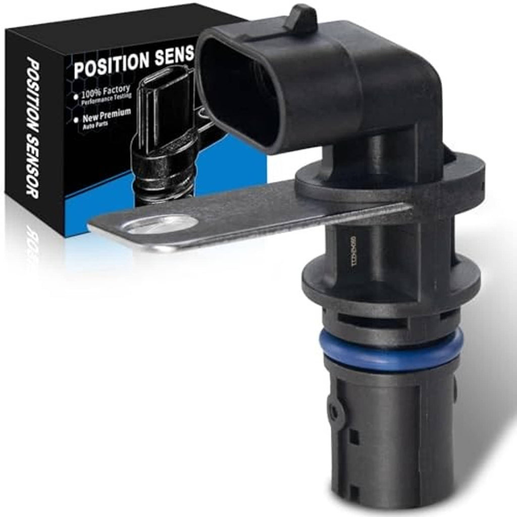 Crankshaft position sensor with blue seal ring and black electrical connector