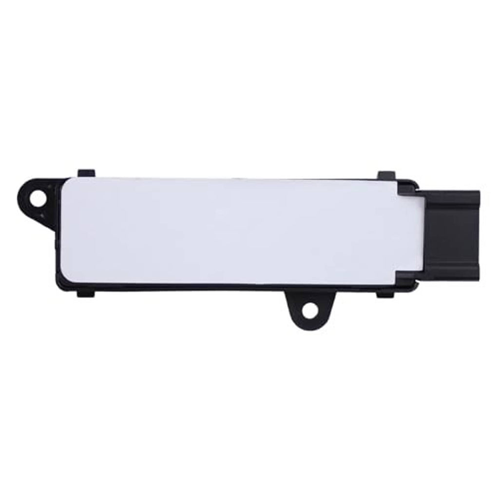 Power seat control switch module with blank light switch panel and side mount