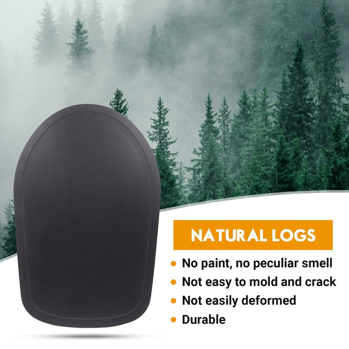 Black mixer slider cover with curved backing for stand mixer