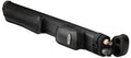 Black hard billiard cue case for 1 cue, padded handle and side strap pocket