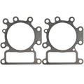 WFCYQ 2-pack cylinder head gaskets, gray metal seal rings and rectangular cutout