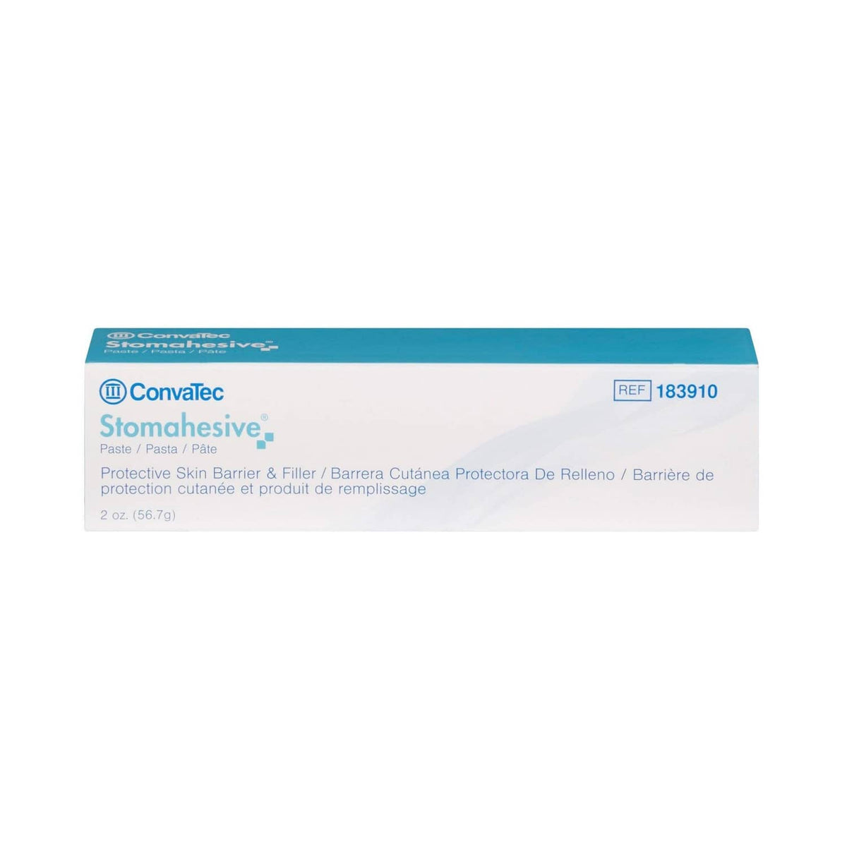 Protective skin barrier paste box, 2 oz, rectangular package