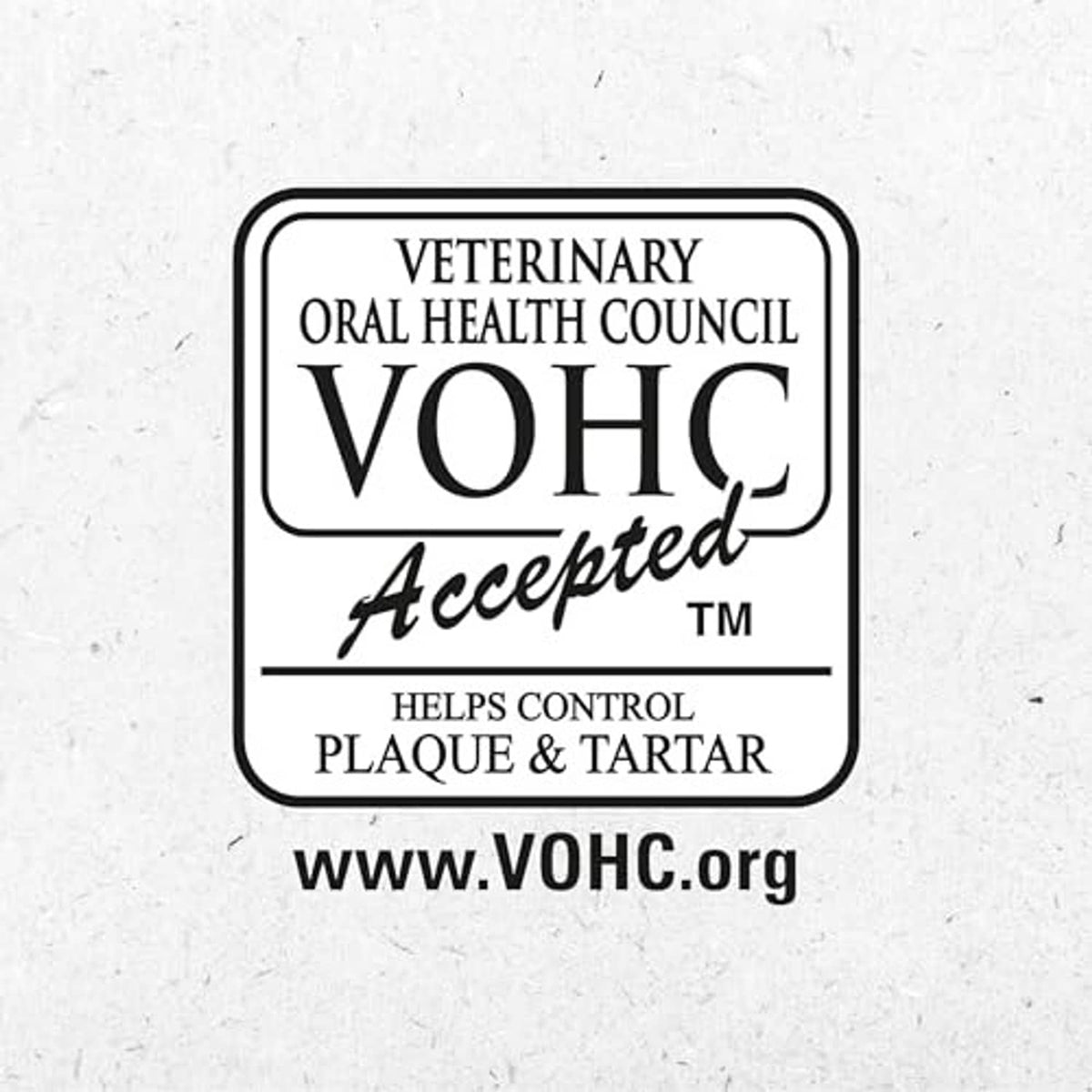 VOHC Accepted seal for controlling plaque and tartar