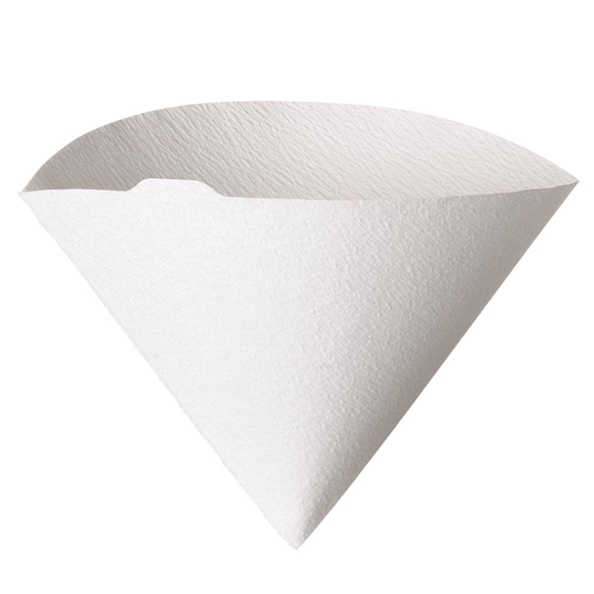 White V60 paper coffee filter, Size 02 cone shape