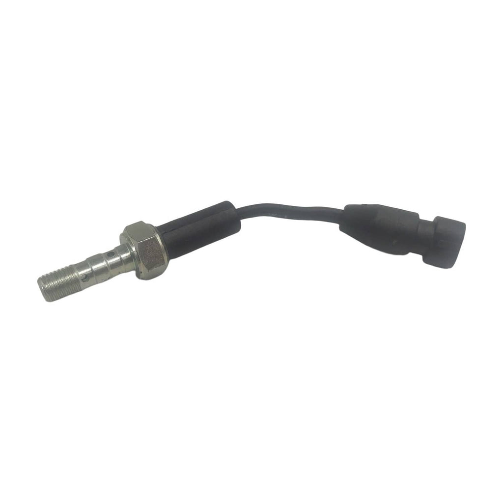 Brake pressure switch with black lead and metal threaded connection