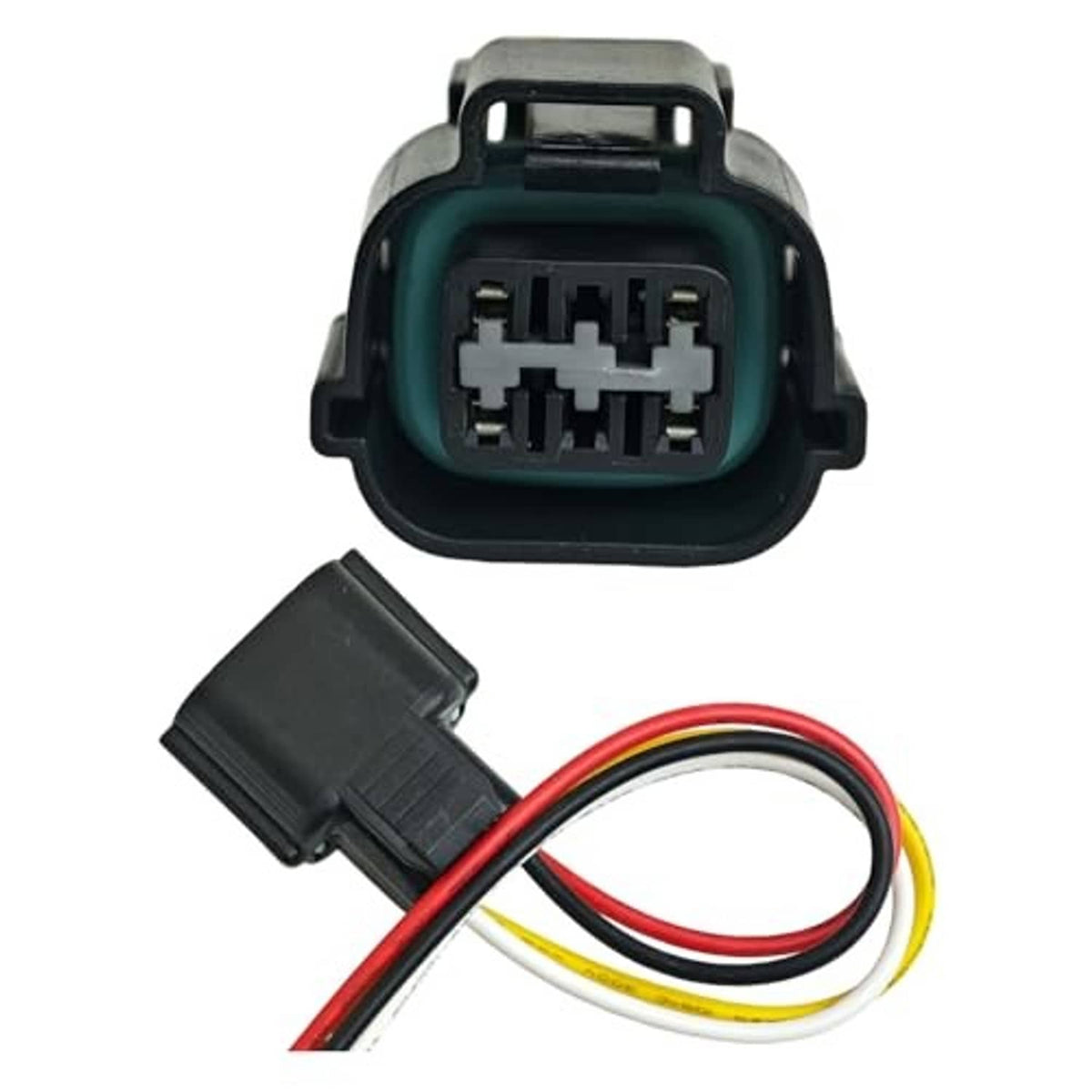Idle Air Control pigtail harness, front multi-pin connector with wire leads