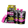 Road and gravel tubeless setup kit packaging with black and pink sealant pouches
