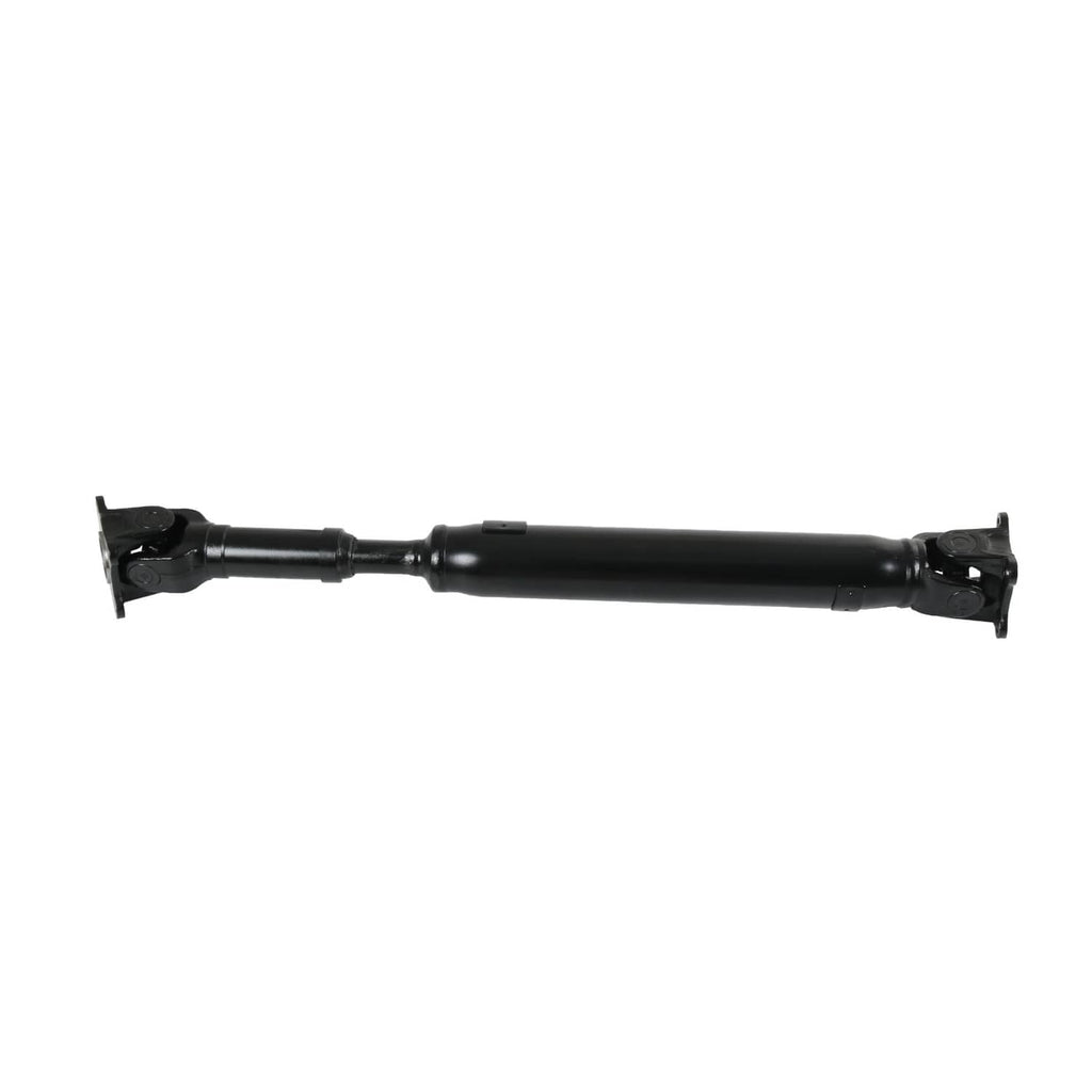 Front prop shaft assembly side view, dark tube with end mounts