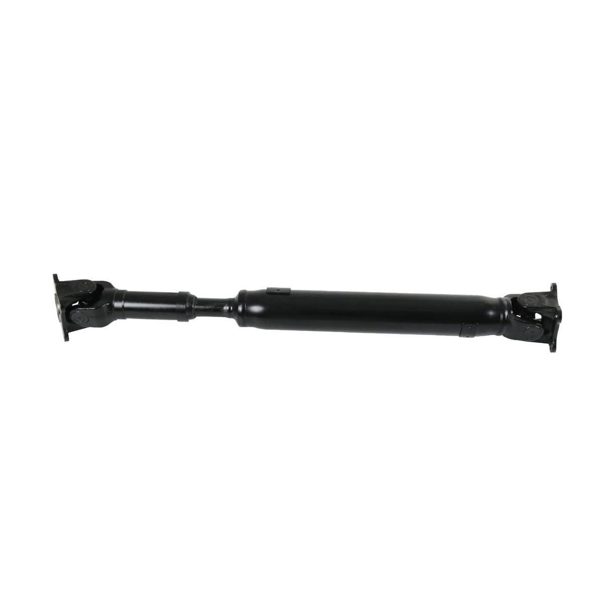 Front prop shaft assembly side view, dark tube with end mounts