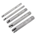 RivetOak Tap Extractors Set M5-M12 / 8-10#-1/2" (Metric/Inch), 3/4 M5-M12, Gray