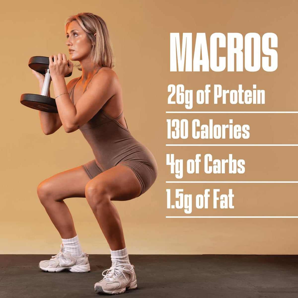 REDCON1 MRE LITE whole food protein powder tub with macro callouts