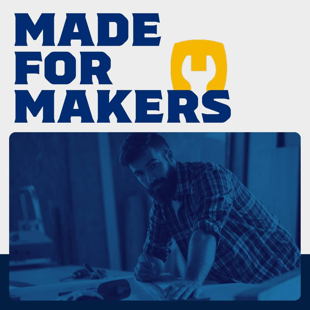 Carriage bolt kit makers promotion graphic with wrench icon