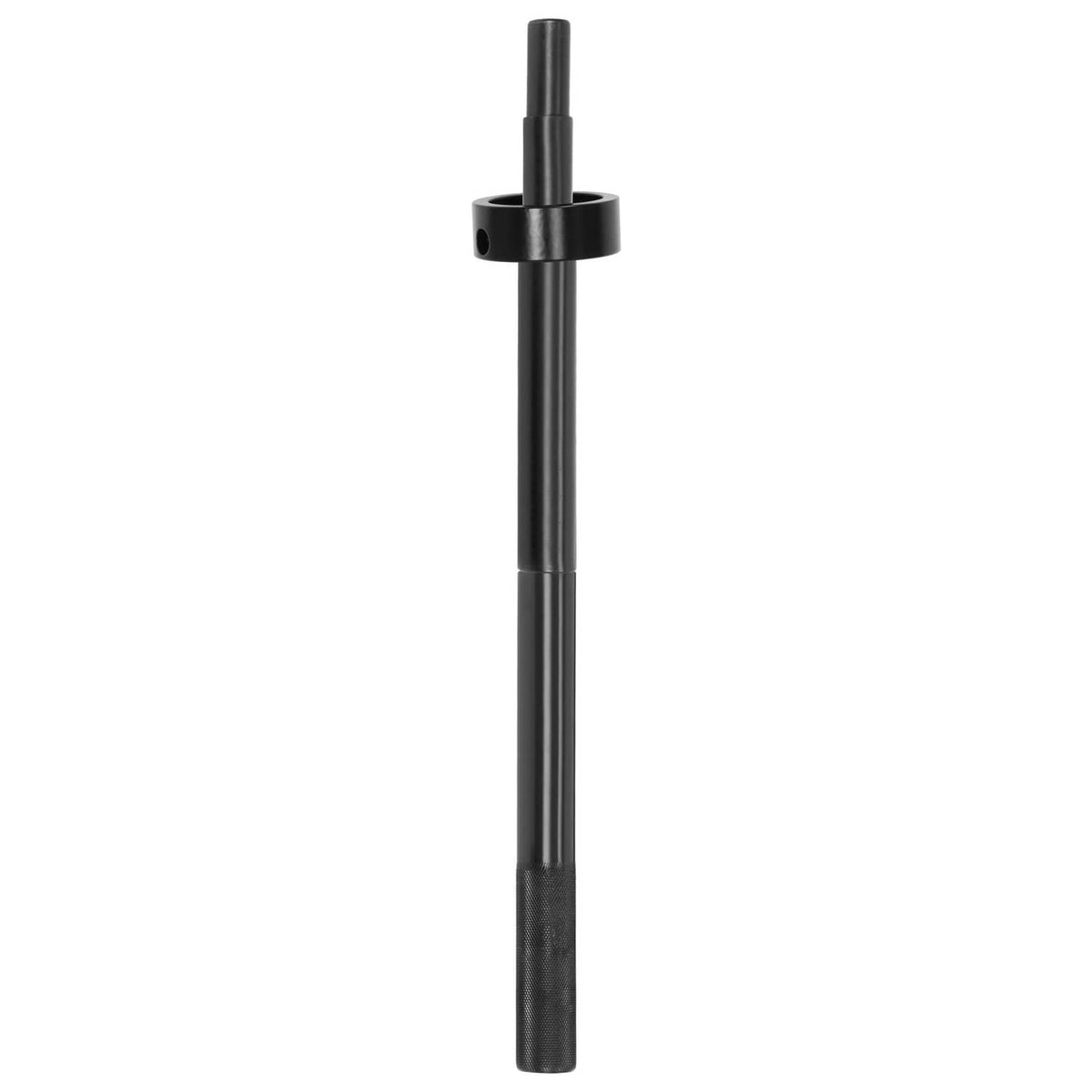 Black alignment guide rod with top collar ring