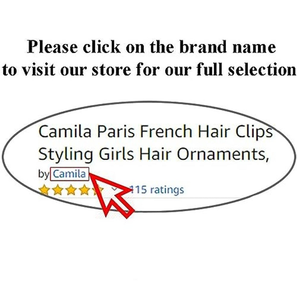 Camila Paris French Hair Clips page prompt with star rating link